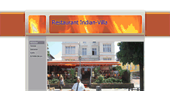 Desktop Screenshot of indian-villa.de