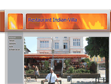 Tablet Screenshot of indian-villa.de